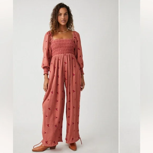 Free People dahlia romper - Picture 1 of 2